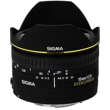 Sigma 15mm f/2.8 EX DG Diagonal Fisheye Lens for Nikon SLR Cameras