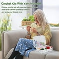 thumbnail image 4 of Beginner Crochet Kit For Adults And Kids, Learn To Crochet Kits  58 Piece Crochet Set With Crochet Yarn And Crochet Hook Set, 4 of 5