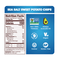thumbnail image 3 of Jackson's Sweet Potato Kettle Chips with Sea Salt, Avocado Oil, Free of Top 9 Allergens, 3 of 12
