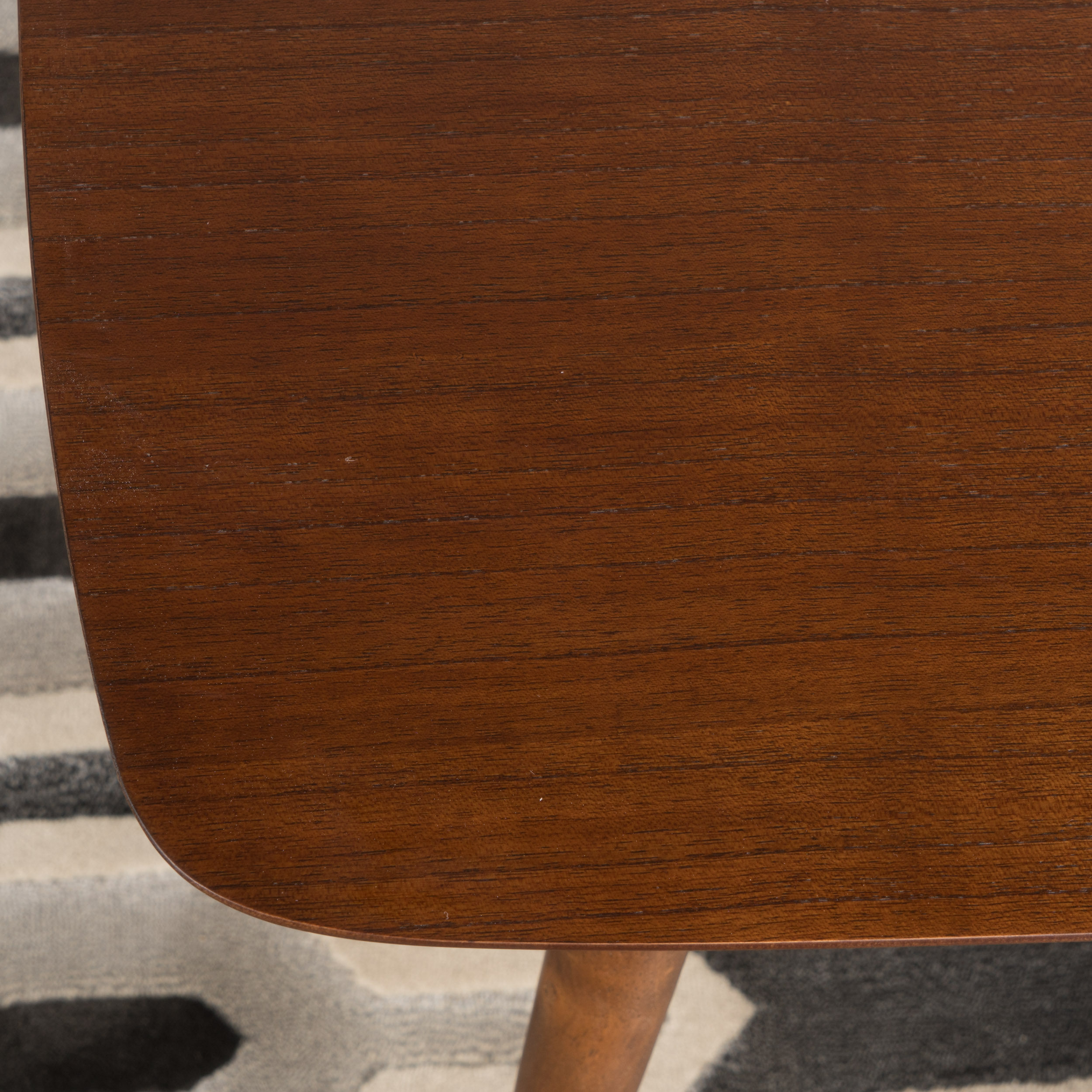 Noble House Annsbury Wood High Coffee Table, Walnut