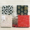 thumbnail image 3 of Current Holly Berry Jumbo Rolled Christmas Gift Wrap, Premium Semi-Gloss, 23-Inch x 32-Foot, 3 of 6