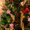 thumbnail image 4 of OULII 50Pcs Glitter Stars for Crafts Red for DIY Christmas Decor and Celebration Themes, 4 of 4