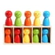 thumbnail image 2 of 10 piezas Muñecas de madera con caja de madera, juguetes educativos de aprendizaje preescolar, figuras de personas para más de 3 años, 2 of 10