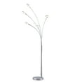 thumbnail image 3 of Artiva USA UFO Super Bright LED 5-Arched Floor Lamp with Touch Dimmer, 73"H, Modern Chrome, 3 of 4