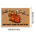 thumbnail image 3 of Felwors Fun Fall Doormats Outdoor Fall Doormats Thanksgiving Doormats Gobble Me Swallow Me Doormats Autumn Doormats Crystal Velvet Doormats Welcome Doormats, 3 of 8