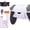 White Black and White, variant on eXtremeRate Black Rubberized Grip Programable RISE4 V4 Remap Kit for PS5 Controller BDM-030 040 050 060 -White