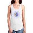 thumbnail image 1 of Under Watercolor Moonlight Racerback Tank Women -Grace Popp Designs, Female x-Small, 1 of 4