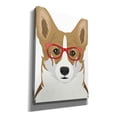 thumbnail image 2 of Epic Graffiti 'Corgi Wearing Hipster Glasses 2' by Furbaby Affiliates, Canvas Wall Art, 18"x26", 2 of 8