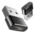 thumbnail image 2 of Adapter Type C to USB Metal Port Alloy Female to Male Charging Data Transfer Converter, 2 of 7