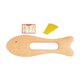 thumbnail image 1 of Herramienta de madera, ligera, duradera, Manual, portátil con mango, tabla de profesional para el cuello, viajes, cuidado de la salud, Macarena Tablero Gua Sha, 1 of 8