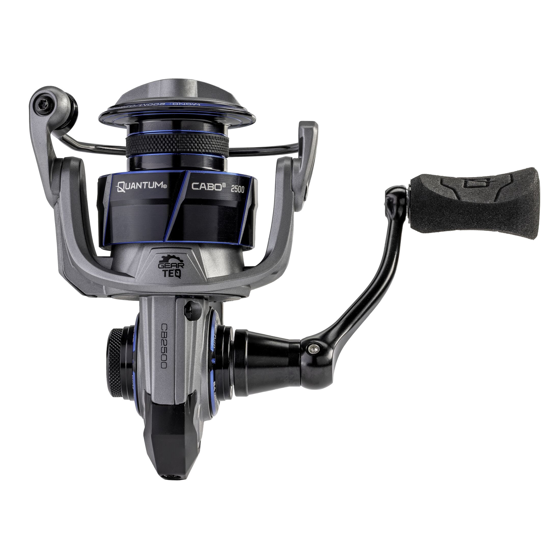 Quantum Cabo Spinning Fishing Reel, Size 2500, 6.2:1 Gear Ratio, 6+1 Bearings