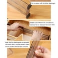 Fyeme 2Pcs Adjustable Drawer Dividers Organizer Expandable Drawer