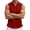 Red, variant on Chiccall Men's Cotton Linen Sleeveless Shirts Button Down Beach Tank Top Summer Casual Basic Solid Shirt Vest
