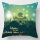 thumbnail image 1 of Funda de cojín Ramadán Mubarak cuadrada Eid Mubarak bonita funda de cojín decoración para el hogar nuevo, 1 of 3