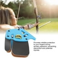 thumbnail image 3 of Double PU Leather Archery Finger Tab, Ergonomic Design Finger Guard For Recurve Bow, 3 of 8