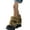 Brown_One Size, variant on 1 Pair Winter Calf Covers Faux Fur Fuzzy Anti-slip Solid Color Elastic Thickened Daily Wear Sports Outing Leg Warmers
