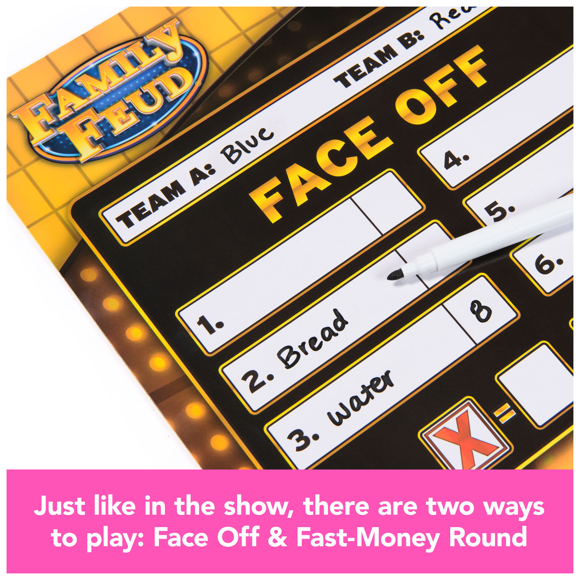 Spin Master Games Family Feud Gold Edition Board Game photo 3