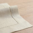 thumbnail image 3 of Juego de 6 sábanas Placemats Solino Home Classic con hemstitch, 35 x 48 cm, 3 of 5