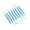 A001- Blue, variant on Cake Decorating Tools 8 Piece Set Double Ended Red for Baking and Craft Projects