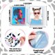 thumbnail image 2 of Fotos huecas de 3 pulgadas (vaca lechera) Mini álbum de fotos Love 40 bolsillos Carpeta Kpop para tarjetas fotográficas Pequeño álbum de fotos lindo Bolsa de almacenamiento de fotos para la familia JM, 2 of 5