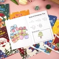 thumbnail image 4 of New Christmas Coloring Book Children's Cartoon Games Answering Questions Coloring Book Drawing Book Early Education Enlightenment Gifts, 4 of 5