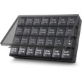 thumbnail image 1 of 1piece Large Monthly Pill Organiser 28 Day Pill Box Organizer by Week, Large 4 Weeks One Month Pill Cases with Dust-Proof Container for Pills/Vitamin/Fish Oil, 1 of 5