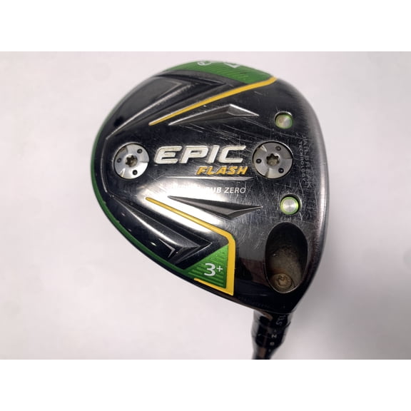 Pre-Owned Callaway EPIC Flash Sub Zero 3+ Fairway 13.5* TPT Golf 17 MKP/MT/SW Stiff RH