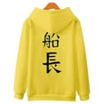 thumbnail image 3 of One Piece Peripheral Clothes For Men And Women, One Piece Luffy And Zoro Impression Fan Autumn And Winter Hooded Sweatshirt Plus Velvet, 3 of 5