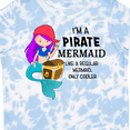 thumbnail image 4 of Inktastic I'm a Pirate Mermaid-like a Regular Mermaid, Only Cooler Boys or Girls Toddler T-Shirt, 4 of 5