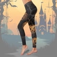 thumbnail image 2 of Yoga Leggings High Waist Workout Printed Ideal for Halloween Party and Home Rest Printed Tights Pants Halloween Outfit, 2 of 4