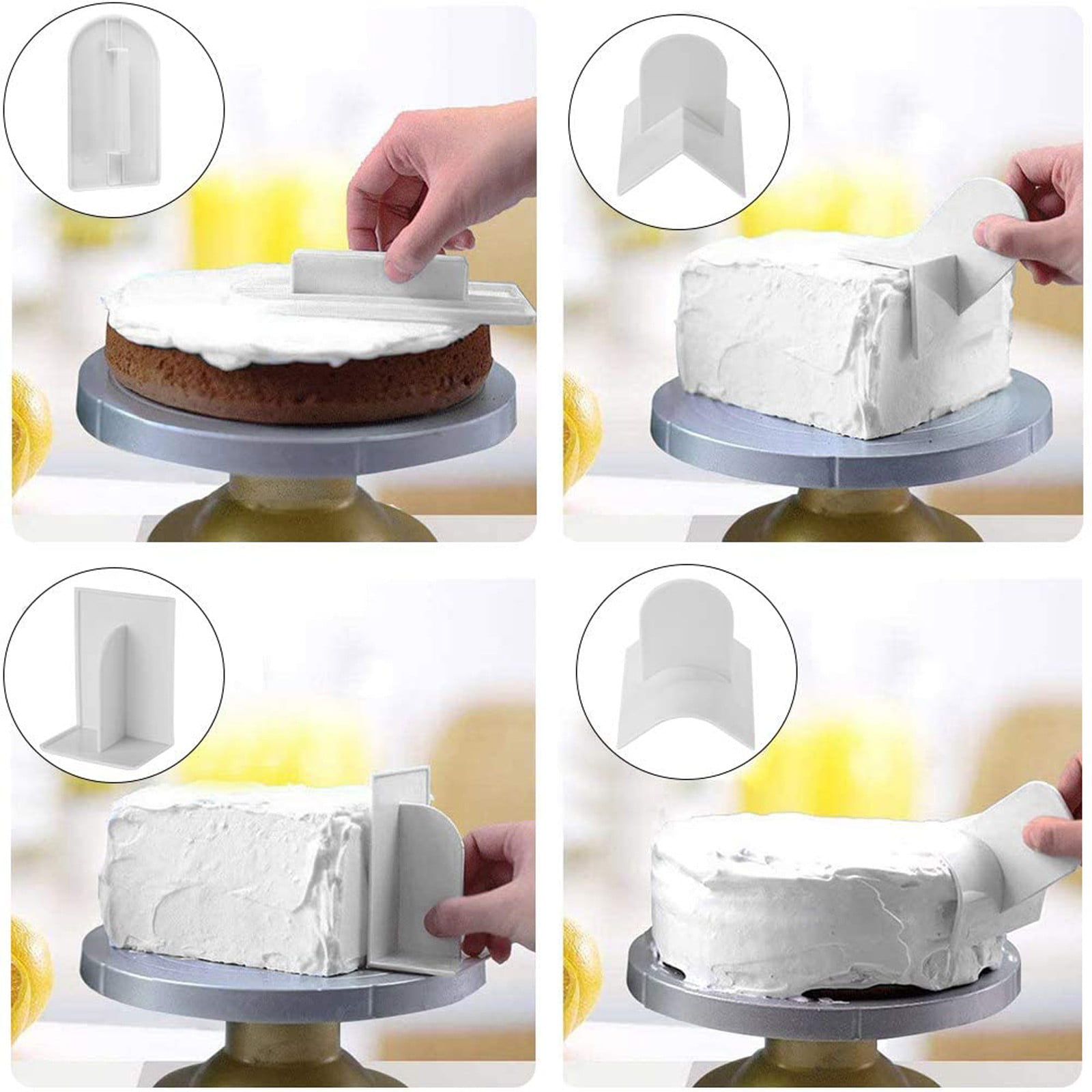 CAKE SMOOTHER Decorating Tool Craft Icing Baking craft Finisher NEW 