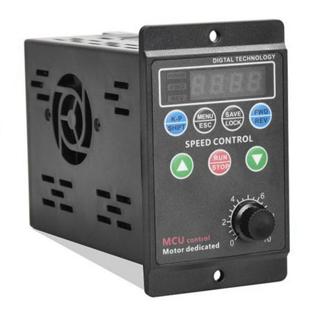 

moobody 220 V Single-phase Input Three-phase Output Motor Driver Frequency Converter with Four-digit Digital Tube Display