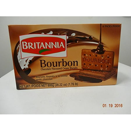 Britannia Bourbon Chocolate Flavoured Cream Biscuits 800 (The Worlds Best Chocolate Chip Cookies)