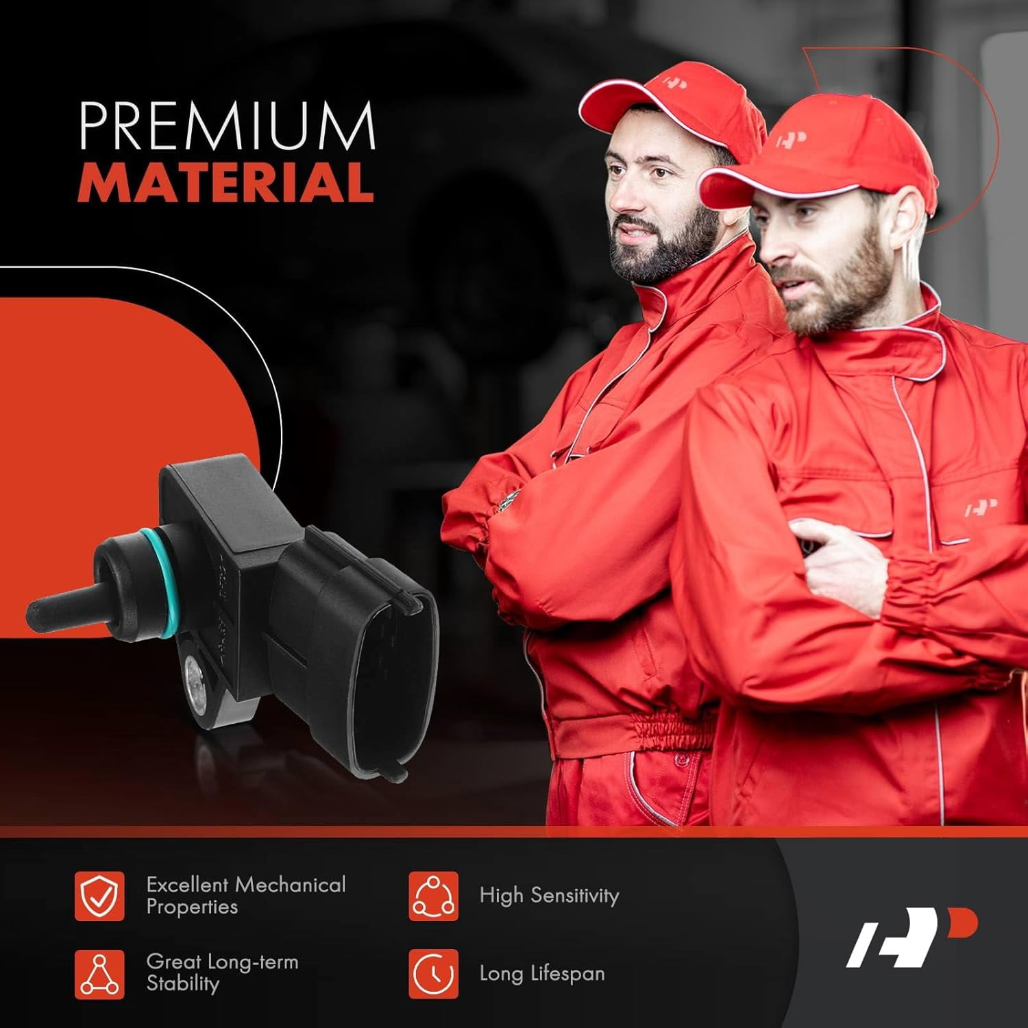 A-Premium Engine Manifold Absolute Pressure MAP Sensor Compatible with Hyundai Elantra Santa Fe Sport Sonata Tucson Veloster Genesis G90 Kia Soul Forte Koup Optima Rio Rondo Sorento Sportage
