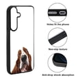 thumbnail image 2 of WIRESTER Shockproof Soft Rubber Cover Case for Samsung Galaxy S25 6.2" 2025, Basset Hound Dog, 2 of 5