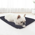 thumbnail image 2 of Thickened warm Durable Canvas Dog Bed, Waterproof Dogs Bed with Removable Washable Cover, 14 Ounce Canvas Dog Pillow for Puppy Indoor Outdoor Pet Mat, 14 x 18 inch,Dark Gray, 2 of 7