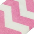 thumbnail image 2 of ALLYDREW Stripes, Polka Dots & Chevron Baby Leg Warmer & Toddler Leg Warmer for Boys & Girls, Pink & White Chevron, 2 of 2