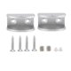 thumbnail image 1 of Juego de 2 piezas de soportes de arco para fijación de ventanas, abrazaderas de aluminio para vidrio de 11 a 15 mm de espesor, 1 of 8