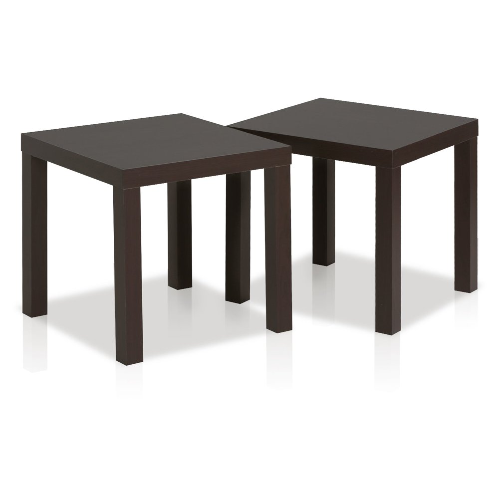 Furinno 2FRN001 Classic Cubic End Table, Set of 2, Multiple Option