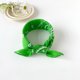thumbnail image 1 of Granjero Gordo Bufanda de hip-hop personalizada, bufanda cuadrada pequeña de lino y algodón de 50 cm, nueva diadema multifuncional estampada, verde claro, 1 of 5