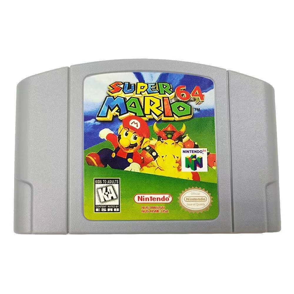 Nintendo 64 Super Mario 64 Game Card Cartridge US Version Walmart