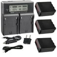 thumbnail image 1 of Kastar 3-Pack NP-F990EXP Battery and CH04 Dual Fast Charger Compatible with Sony HDR-FX1000E HDR-FX7 HDR-FX7E HDV-FX1 HDV-Z1 HVL-20DW HVL-20DW2 HVL-LBPA HVL-ML20 HVR-DR60 HVR-HD1000 HVR-M10 Camera, 1 of 9