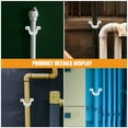 thumbnail image 4 of Shisuyan Cable Securing Clamps Pvc 20Pcs 1.7In U Shaped, 4 of 8
