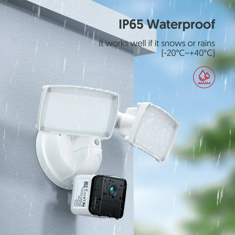 victure 1080p ai floodlight camera
