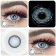 thumbnail image 1 of EYESHARE 1 par (2 piezas) SIAM Color cosmético lentes de contacto para lentes de ojos Color de ojos, 1 of 4