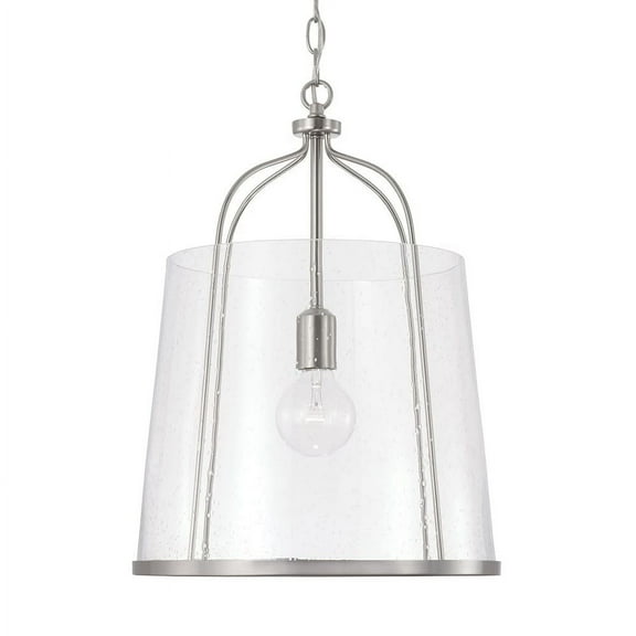 Capital Lighting 347011BN Madison 14" Wide Pendant - Nickel