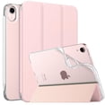thumbnail image 1 of Funda MoKo Soft TPU translúcida esmerilada para iPad mini 7th Pink, 1 of 9