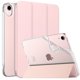 thumbnail image 1 of Funda MoKo Soft TPU translúcida esmerilada para iPad mini 7th Pink, 1 of 9