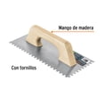 thumbnail image 2 of Llana 11' dentado cuadrado 1/4', tipo español, mango madera, 2 of 4