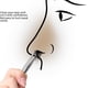 thumbnail image 2 of Recortador de poros nasales manual para hombres y mujeres, pinzas para el pelo de la nariz de acero inoxidable, anillo de cabeza redonda, pinza para el pelo de la nariz, tijeras, 2 of 4